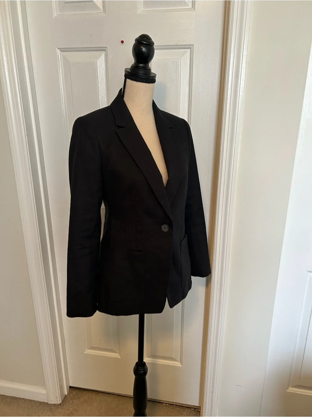 J. Crew Helena Blazer in Stretch Linen Blend